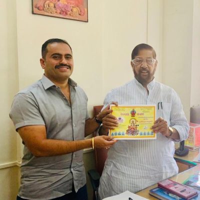 Member of Parliament and Ex Minister Shri. Girish Bapat